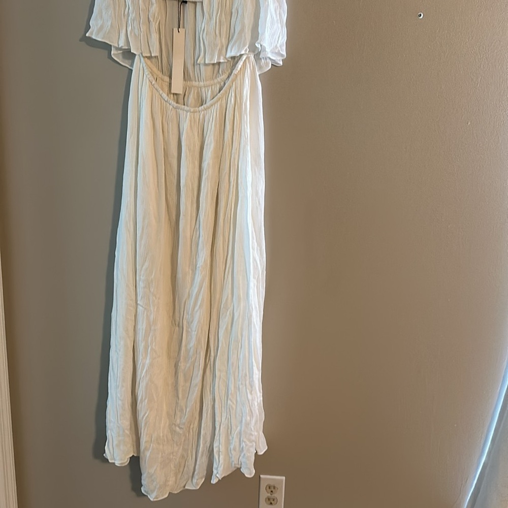NWT Woven strapless maxi dress - Picture 11 of 11